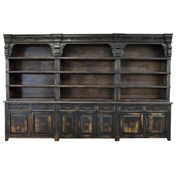 Bookcase  booksf18-1 - Jorge Kurczyn Furniture