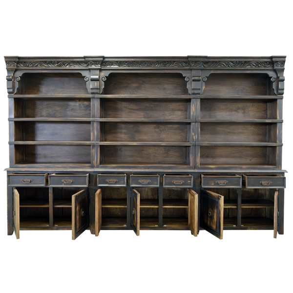 Bookcase  booksf18-2 - Jorge Kurczyn Furniture