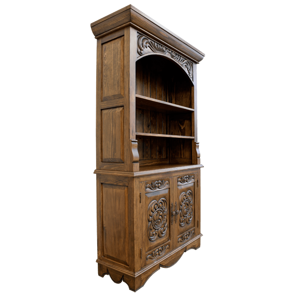 Bookcase  booksf19a-3 - Jorge Kurczyn Furniture