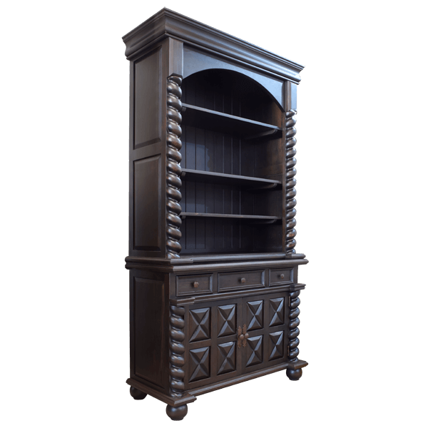 Bookcase  booksf22a-2 - Jorge Kurczyn Furniture
