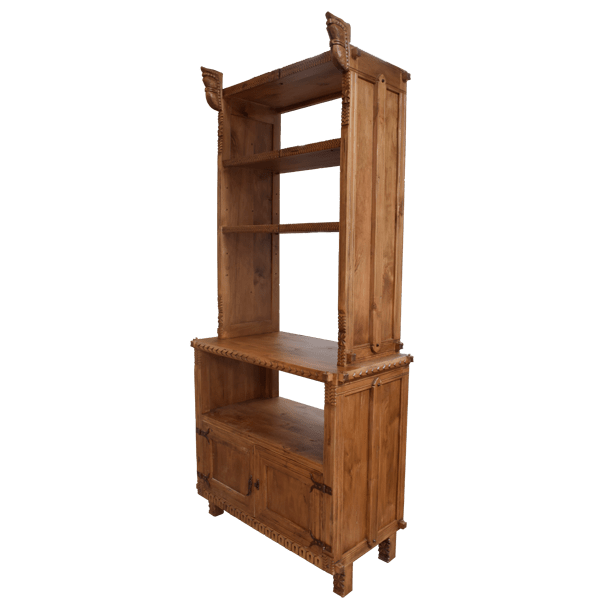 Bookcase  booksf27-3 - Jorge Kurczyn Furniture