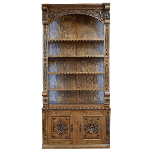 Bookcase  booksf28-3 - Jorge Kurczyn Furniture