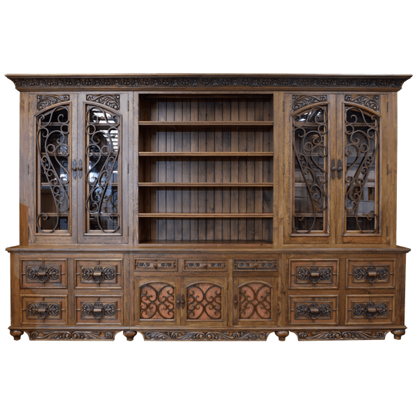 Bookcase  booksf30-1 - Jorge Kurczyn Furniture