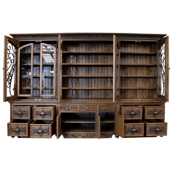 Bookcase  booksf30-2 - Jorge Kurczyn Furniture