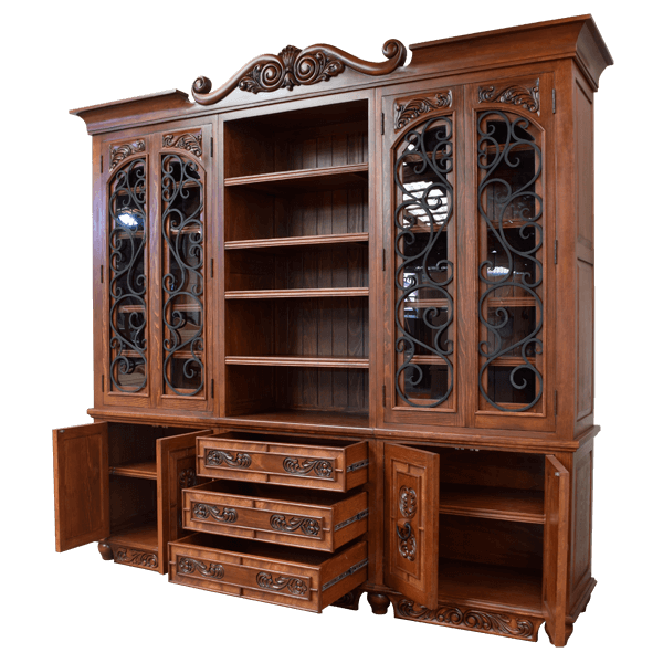 Bookcase  booksf34-4 - Jorge Kurczyn Furniture