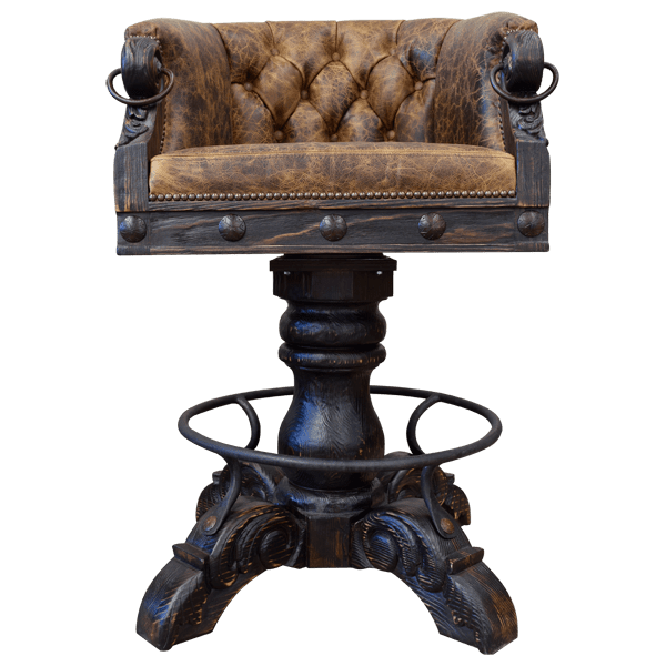 Bar Stool La Rocca 16 bst16l-1 - Jorge Kurczyn Furniture