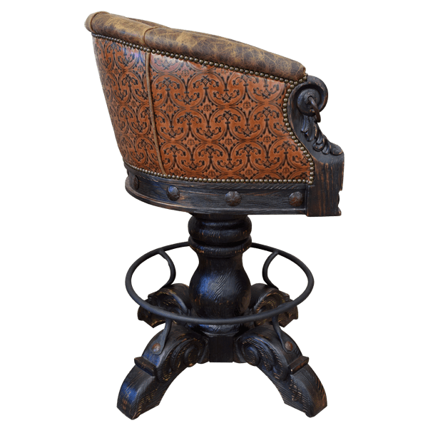 Bar Stool La Rocca 16 bst16l-3 - Jorge Kurczyn Furniture