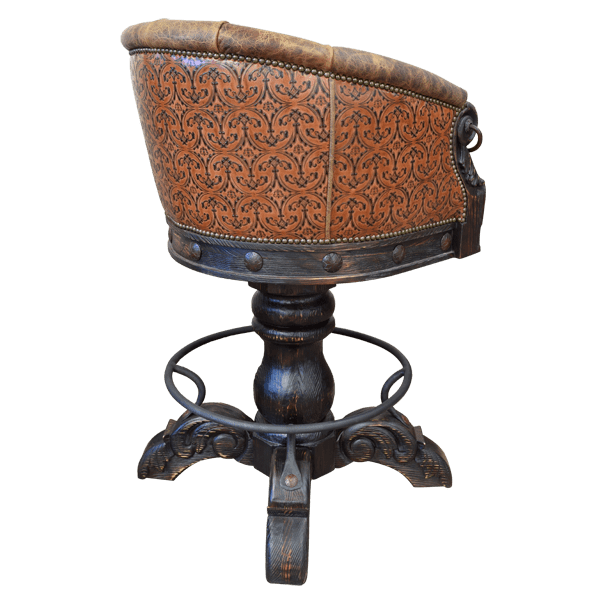 Bar Stool La Rocca 16 bst16l-4 - Jorge Kurczyn Furniture