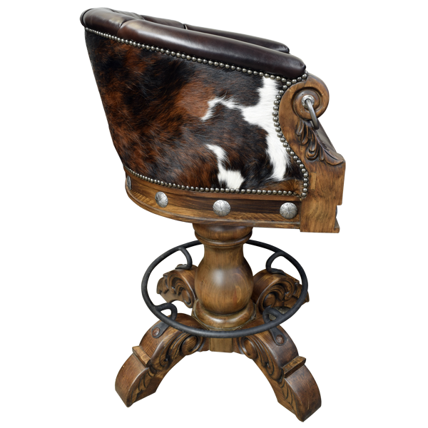 Bar Stool La Rocca Colonial 15 bst18o-3 - Jorge Kurczyn Furniture