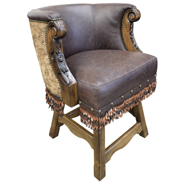 Bar Stool Rancho Chulo 8 bst21d-2 - Jorge Kurczyn Furniture