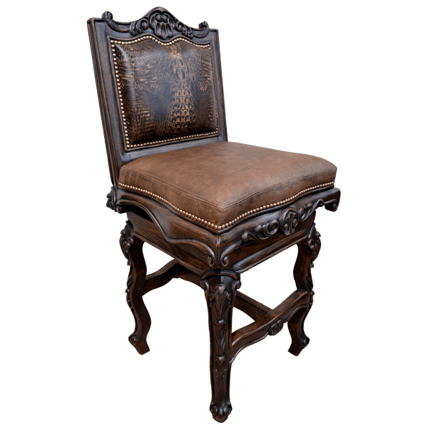 Bar Stool El Picador 4 bst24c-2 - Jorge Kurczyn Furniture