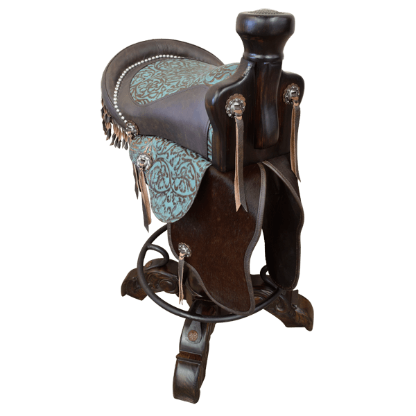 Bar Stool Saddle Bar Stool 4 bst29c-2 - Jorge Kurczyn Furniture