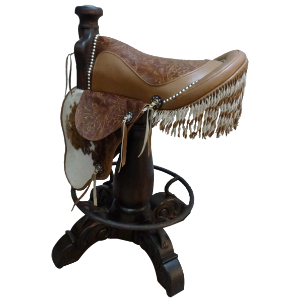bst31c-three-quarter-rear-view-saddle-bar-stool-fringe-conchos-handcrafted-wood-base.webp