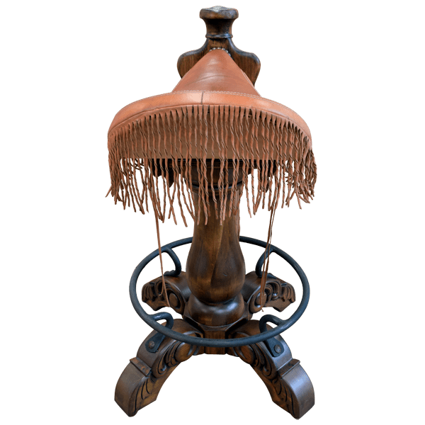 Bar Stool Saddle 14 bst31e-5 - Jorge Kurczyn Furniture