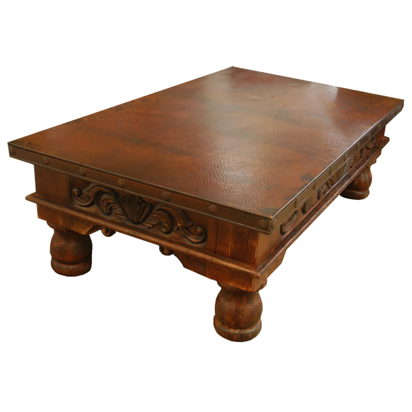 Coffee Table Du Pont 3 cftbl01b-2 - Jorge Kurczyn Furniture