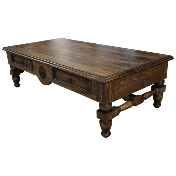 Coffee Table La Maja 2 cftbl03a-3 - Jorge Kurczyn Furniture