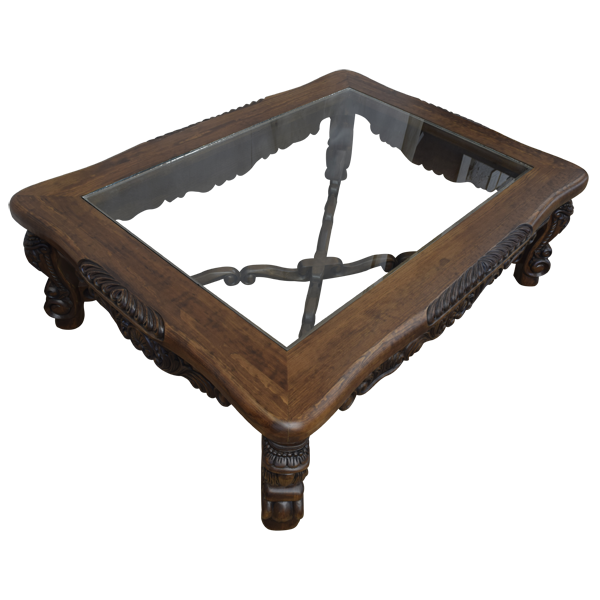 Coffee Table  cftbl74-2 - Jorge Kurczyn Furniture