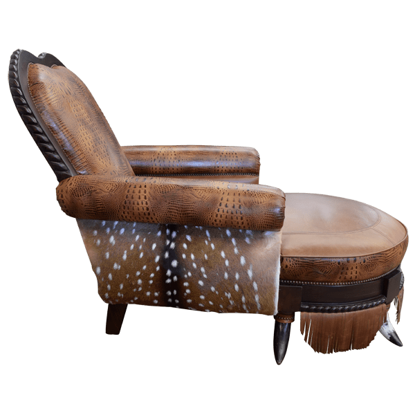 Chaise Lounge Cazador Real 3 chaise07b-3 - Jorge Kurczyn Furniture