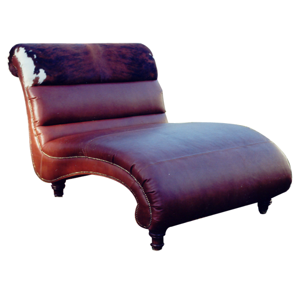 Chaise Lounge Cuero chaise17-1 - Jorge Kurczyn Furniture
