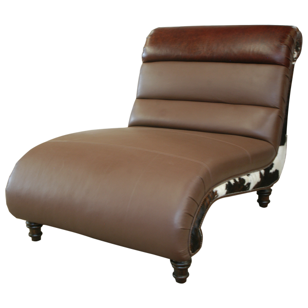 Chaise Lounge Cuero 2 chaise17a-2 - Jorge Kurczyn Furniture