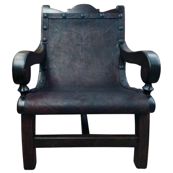 Chair Enriqueta Leather 2 chr22a-1 - Jorge Kurczyn Furniture