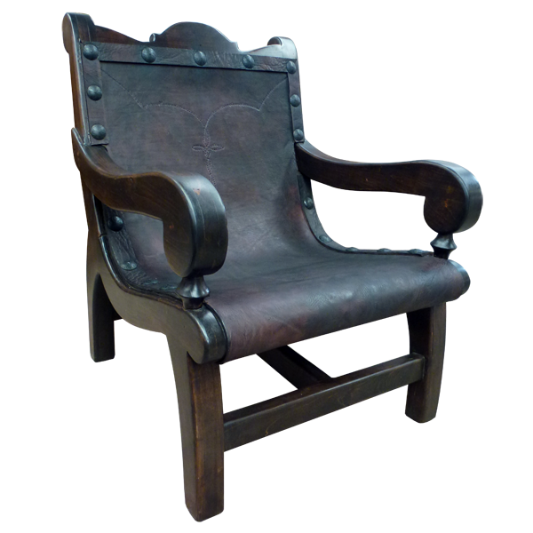 Chair Enriqueta Leather 2 chr22a-2 - Jorge Kurczyn Furniture