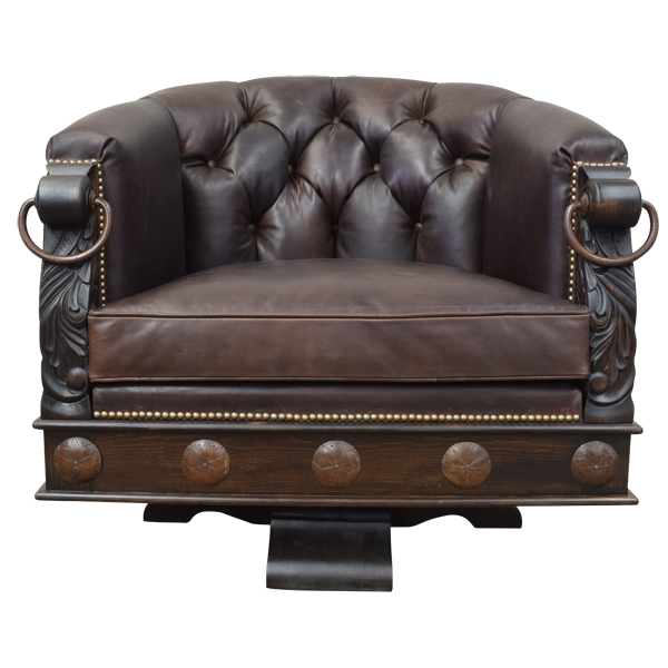 Chair Vaquero Horseshoe 12 chr74p-1 - Jorge Kurczyn Furniture