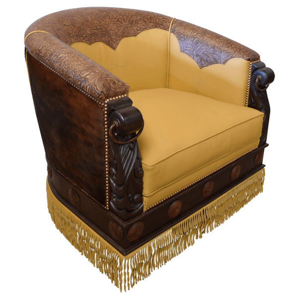 Chair Vaquero Horseshoe 13 chr74q-2 - Jorge Kurczyn Furniture