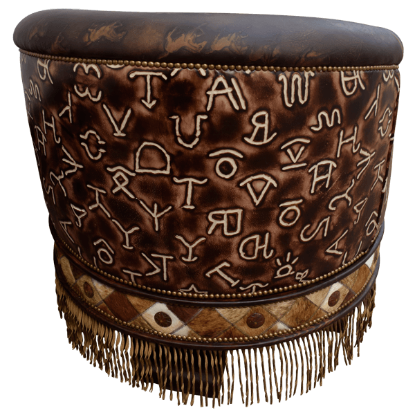 Chair Vaquero Horseshoe 14 chr74r-5 - Jorge Kurczyn Furniture