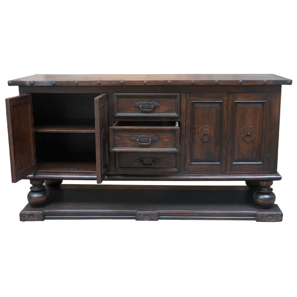 Credenza Fernando 2 cred04a-3 - Jorge Kurczyn Furniture