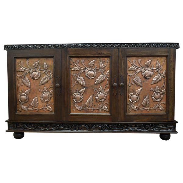 Credenza Dulcinea 3 cred09b-1 - Jorge Kurczyn Furniture