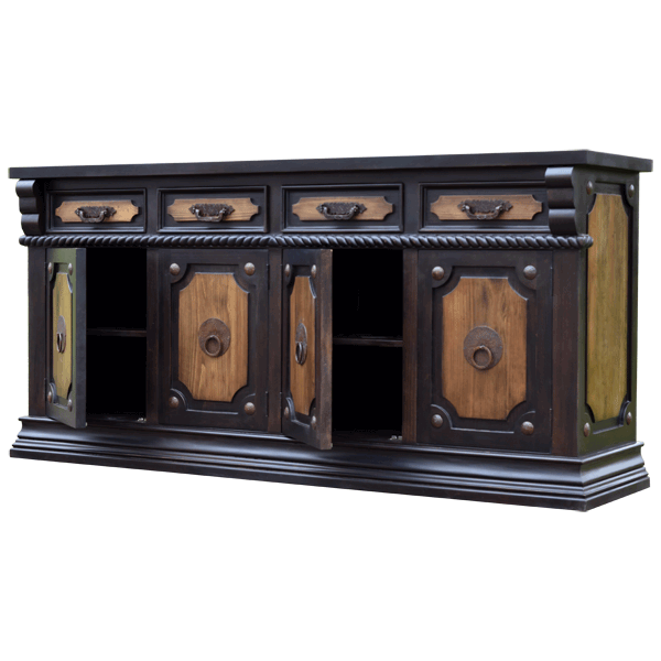 Credenza  cred27a-4 - Jorge Kurczyn Furniture