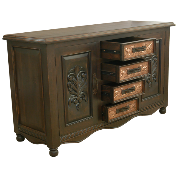 Credenza  cred31a-2 - Jorge Kurczyn Furniture