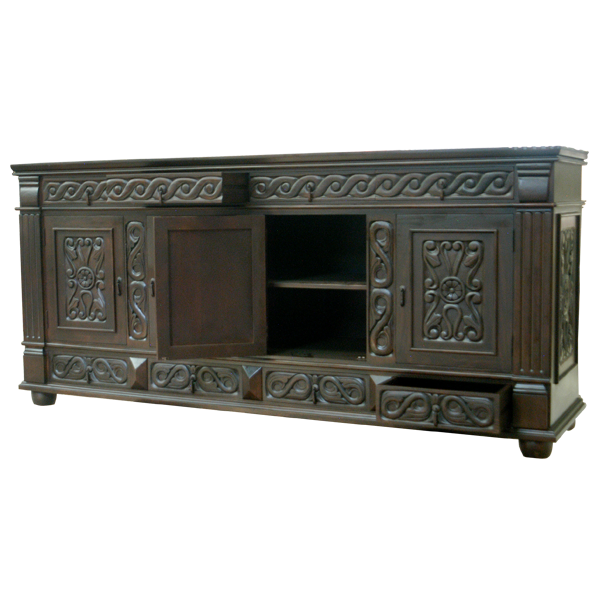 Credenza  cred33a-3 - Jorge Kurczyn Furniture