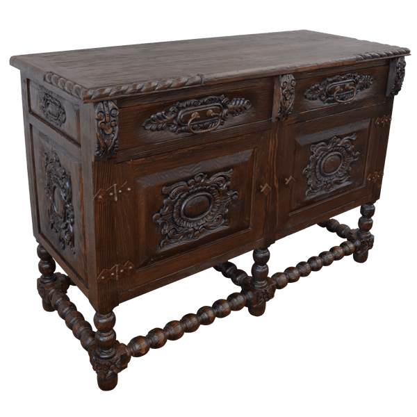 Credenza  cred75a-2 - Jorge Kurczyn Furniture