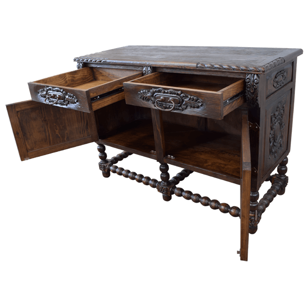 Credenza  cred75a-4 - Jorge Kurczyn Furniture