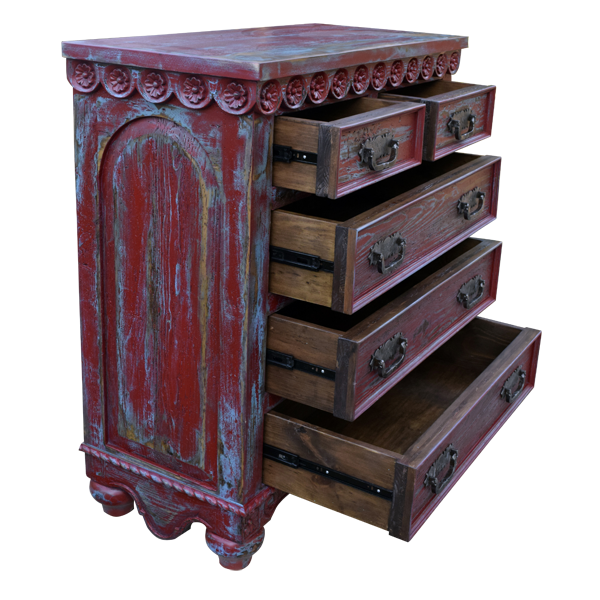Dresser Zoila 4 Drawer Chest dress26b-3 - Jorge Kurczyn Furniture