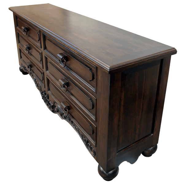 Dresser San Guido 3 dress36b-2 - Jorge Kurczyn Furniture