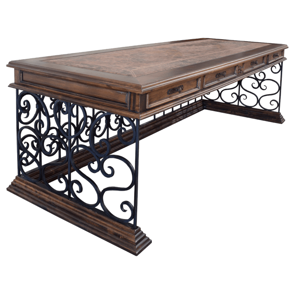 Desk La Reja 2 dsk05a-2 - Jorge Kurczyn Furniture