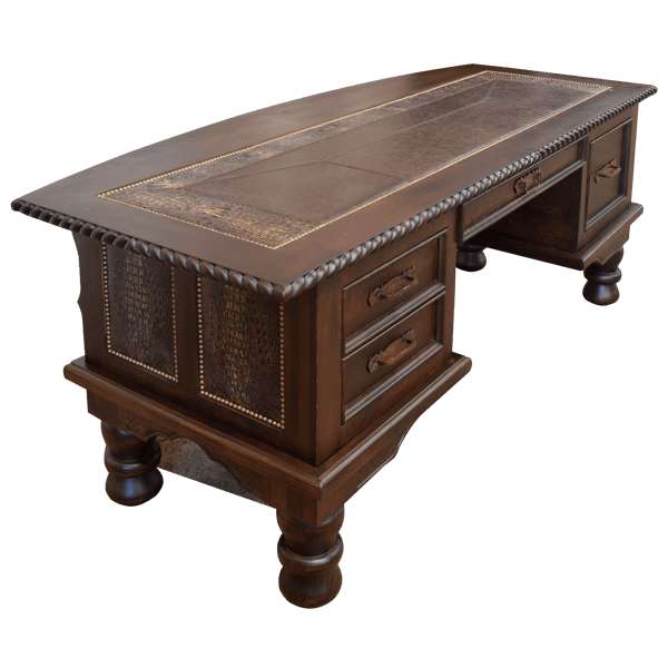 Desk El Mandamas 3 dsk07b-4 - Jorge Kurczyn Furniture