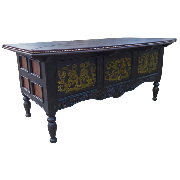 Desk Sancho 3 dsk10b-2 - Jorge Kurczyn Furniture