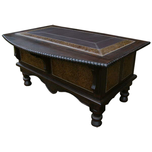 Desk Puro Rancho Executive dsk14-1 - Jorge Kurczyn Furniture