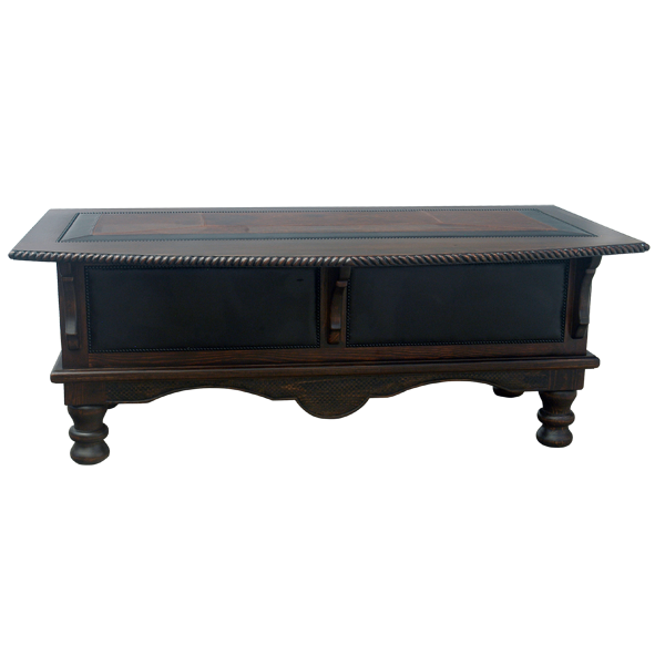 Desk Puro Rancho 2 Executive dsk14a-1 - Jorge Kurczyn Furniture