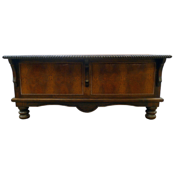 Desk Puro Rancho 3 Executive dsk14b-1 - Jorge Kurczyn Furniture