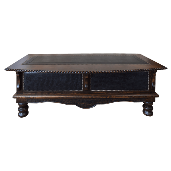 Desk Puro Rancho 5 Executive dsk14f-2 - Jorge Kurczyn Furniture