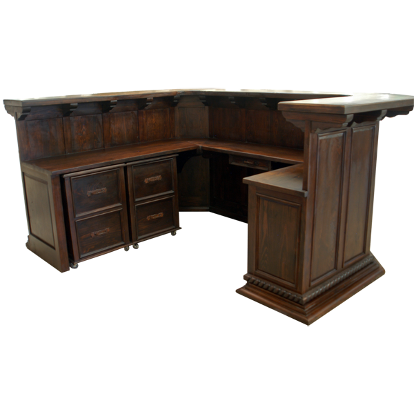 Desk  dsk46-3 - Jorge Kurczyn Furniture