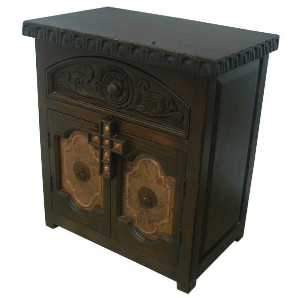 End Table La Negra Antigua 2 etbl06a-1 - Jorge Kurczyn Furniture