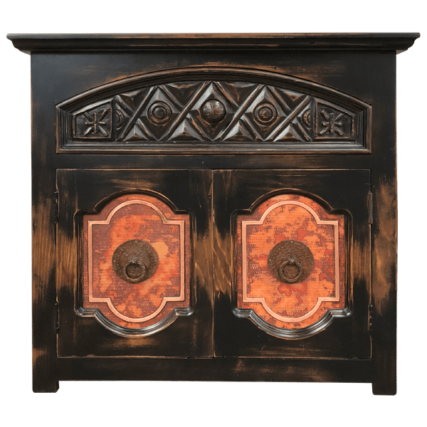 End Table La Negra Antigua 10 etbl06i-1 - Jorge Kurczyn Furniture