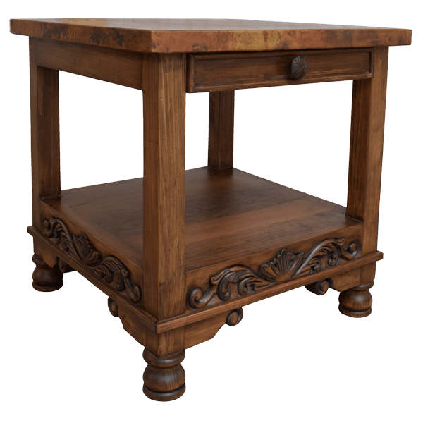 End Table Du Pont 6 etbl23e-2 - Jorge Kurczyn Furniture