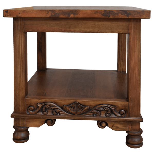 End Table Du Pont 6 etbl23e-3 - Jorge Kurczyn Furniture